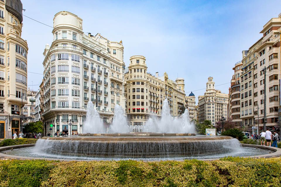 Valencia, Plaza de Ayuntamiento