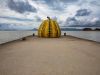 Naoshima, Kürbis von Yayoi Kusama