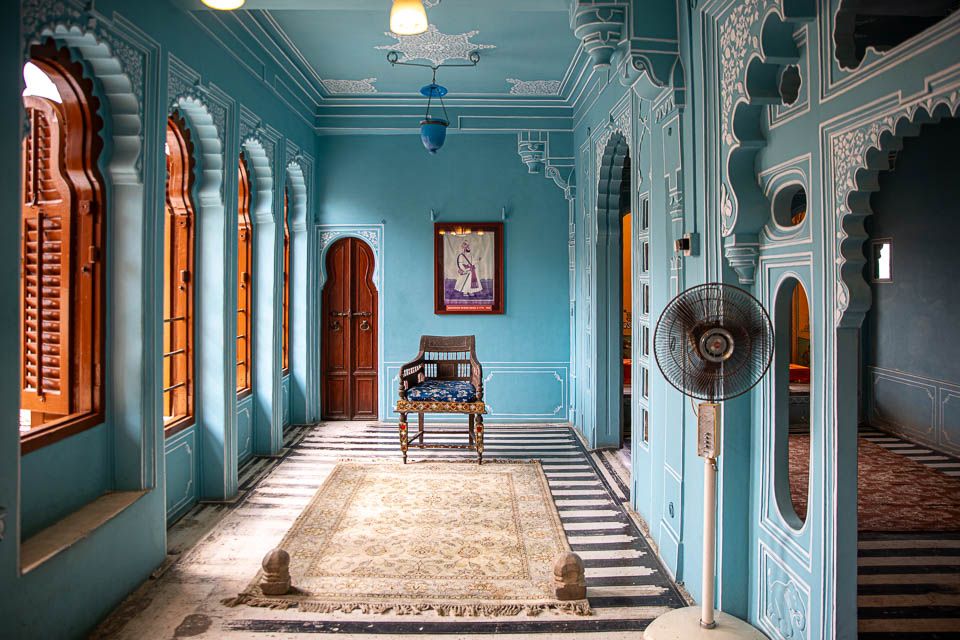 Im Palast in Udaipur