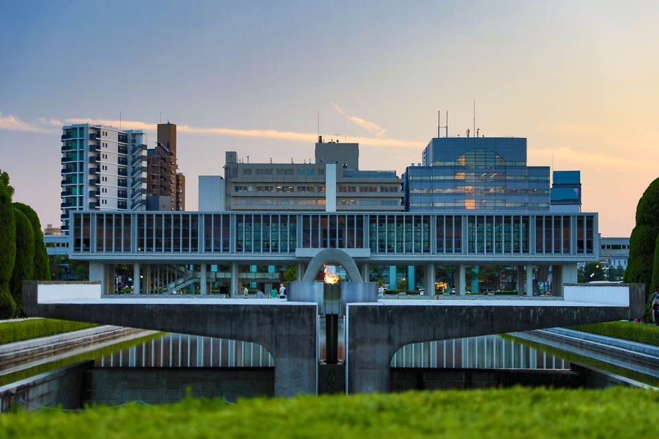 Gedenkzentrum in Hiroshima