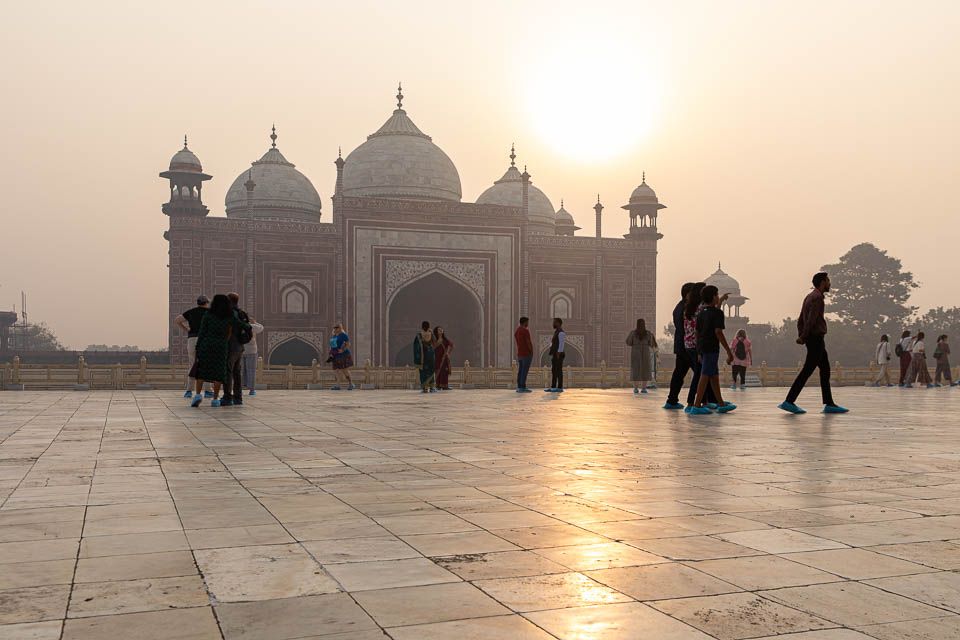 Eingangshalle am Taj Mahal