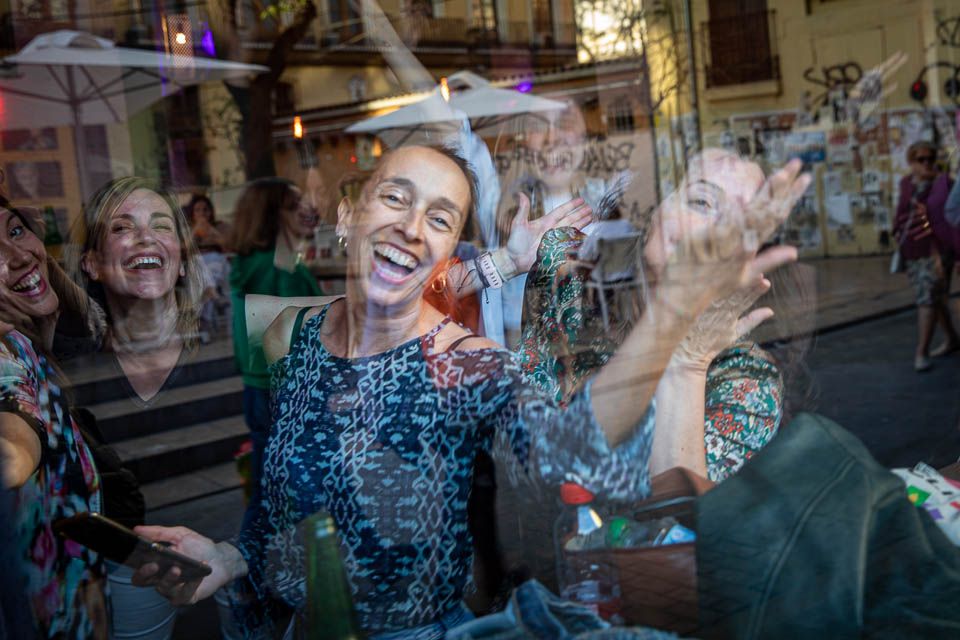 Feiern in Valencia