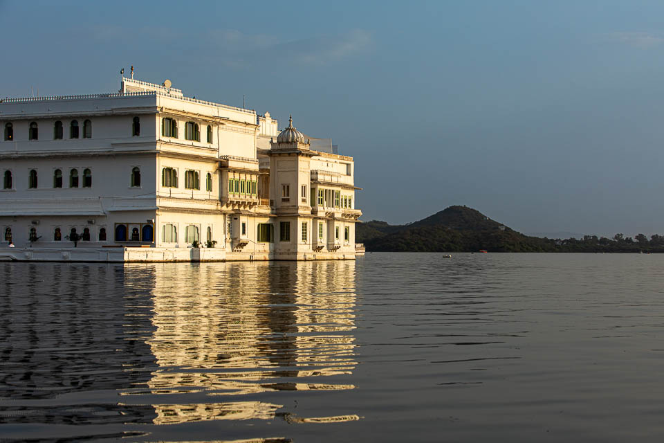 Spiegelung am Lake Pichola