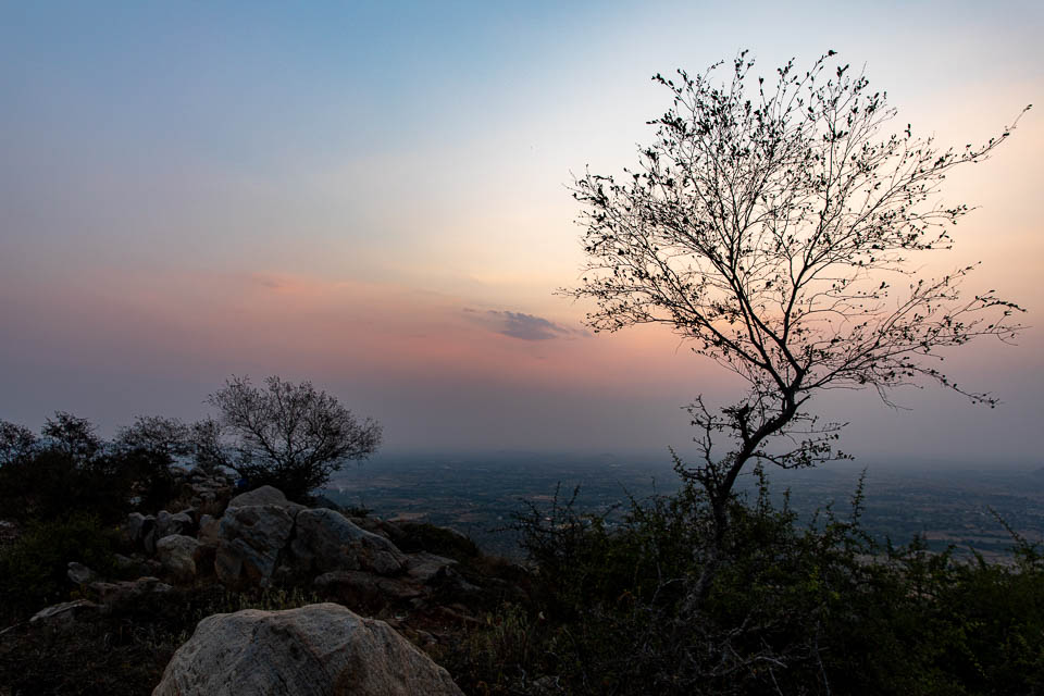 Abendstimmung auf dem Tempelberg