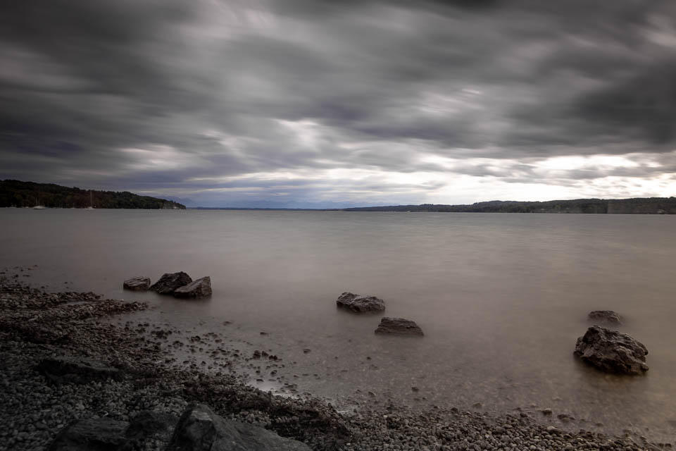 Starnberger See bei Gewitterstimmung